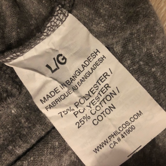 Philcos Star Wars Raglan 3/4 Long Sleeve T Shirt in Black & Gray Size L - Picture 6 of 9